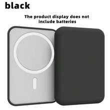 1pc Apple Magnetic Adsorption Protective Case. This Apple Power Bank Protective Case Is Made Of Soft TPU Material With A Matte And Fine Texture, Providing Shock And Drop Protection. You Can Also Stick Your Favorite Sticker Patterns On The Protective Case. It Is An Excellent Gift For Family And Friends. - Multicolor - View 13