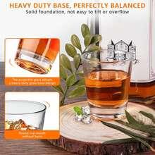 2pcs PARTY Glass Set, 1.5 Oz Loose Glass, Heavy Bottom Tequila Glass, Perfect For Whiskey, Tequila, Espresso, Etc. It Is Also An Ideal Gift For Friends, Men, Family, And Gatherings. - Clear - View 9
