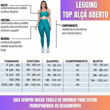 LLEVO Women's Fitness Leggings And Open-Strap Tank Top Set - Màu xanh hải quân - Xem 6