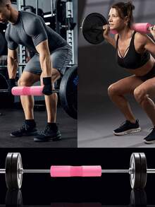 2pcs Barbell Shoulder Pads, Squat Pads - Suitable For Barbell Pad For Hip Thrust, Squats And Lunges - Neck Shoulder Squat Bar Pad, Foam Cushion Support, Provides Extra Comfort, Suitable For Gym, Workout, Home Fitness, Sports Accessories, Home Gym Equipment, Fitness Gear, Gifts For Men - Multicolor - View 9