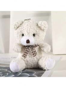 Cute Little Teddy Bear Pendant Plush Doll Cute Accessories Plush Teddy Bear Doll Valentines Plush Animal Toy Unisex Fit Birthday Halloween Christmas Perfect Gift Valentines Decor - Multicolor - View 12