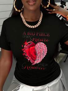 Women T-Shirts - Black - View 2