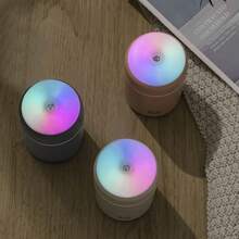 AOYI 1pc Mini Essential Oil Aromatherapy Mist Diffuser & Humidifier, Cool Mist, Colorful Night Light - Humidify Air, Keep Fresh, And Relax Body And Mind(USB Powered Usage) - Multicolor - View 6