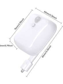 Đèn ngủ nhà vệ sinh 16 màu (1 cái/2 cái) - Đèn LED cảm biến chuyển động, thích hợp trang trí phòng tắm và sử dụng ban đêm. - Nhiều màu - Xem 8