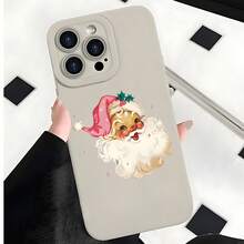 2026 nueva funda de teléfono mate, funda de teléfono diseño de Papá Noel para  17 14 Pro Max  17 13  17 12  Galaxy S23 S22 S21 funda protectora para teléfono regalo de pareja para novio novia regalo de vacaciones - Azul Klein - Ver 4
