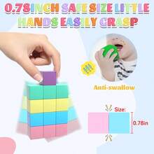 3+ Years Old Children's Magnetic Building Blocks, STEM Educational Puzzle Toys, Random Color, Suitable For Holiday & Birthday Gifts - Multicolor - View 10