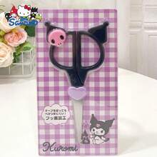 1pc Authentic Sanrio Cartoon Cute Hello Kitty, Pompompurin, Kuromi Handmade Stationery Scissors, Suitable For Students, DIY, Office, Sewing, Arts & Crafts, Gift