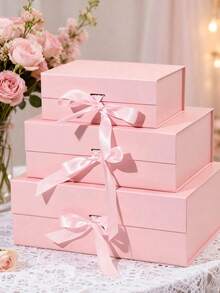 2 piezas, bolsa de regalo y caja de regalo, caja de regalo con tapa para regalos con cinta adecuada para cumpleaños, boda, Navidad, fiesta de soltero, caja de regalo, caja de regalo de propuesta, familia y amigos, Día de San Valentín - traje negro - Ver 4