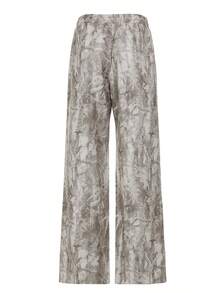 Y2k Camouflage Print Elastic Drawstring Waist Long Pants Streetwear All Match Low Waist Trousers For Women Casual Straight Wide Leg Pants - Multicolor - View 9