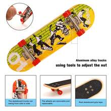 Fingertip Toys 6-In-1 Finger Skatepark With Finger Skateboard Kits Slope Slide Staircase Track Ramps (Finger Skateboarding Send At Random Color)