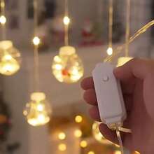 Holiday Decoration Supplies - White Warm Christmas Balls - View 7