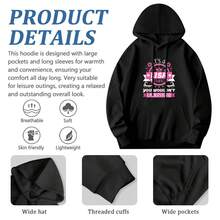 IT's A Lisa Thing You Wouldn't Understand Retro Humor Printed Hoodie, Me,Soft And Breathable Fabric, Loose Style, Perfect For Concerts And Hiking Trips - 款式2 - 查看 6