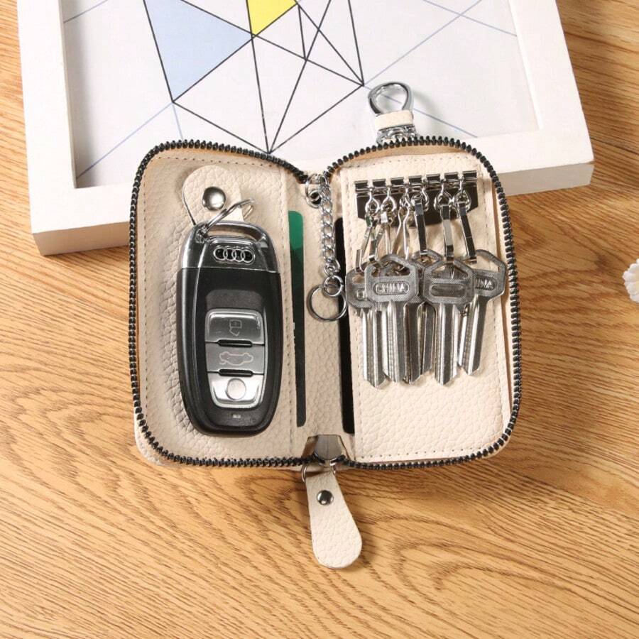 Portallaves unisex talla grande vendido, billetera pequeña para mujeres, billetera pequeña para hombres