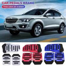 3pcs/Set Universal Car Brake & Accelerator Pedal Covers (Manual Transmission), 2pcs/Set (Automatic Transmission)