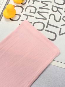 Two-Piece French Style Large U-Neck Simple Solid Color Fashionable Casual Long Sleeve Shorts Women's Pajamas Set Can Be Used At Home - Hồng - Xem 11