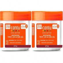 Cantu Moisturizing Twist &Amp; Lock Gel With Shea Butter For Natural Hair, 13 Oz (Pack Of 2) - ColorB - 查看 1