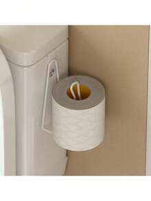 No Drill Toilet Paper Holder, Iron Art Bathroom Tissue/Towel Rack, Towel Hanger, No Need To Drill Holes On Wall, Suitable For Kitchen And Bathroom Storage, Bathroom Accessories, Essential For Back To School Season