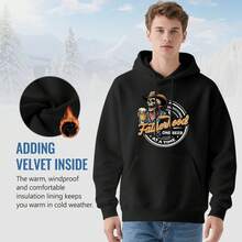 Cowboy Dad Papa Surviving Fatherhood One Beer At A Time Uni Hoodie,220g Pure Cotton Printed Hoodie - 款式24 - 查看 5