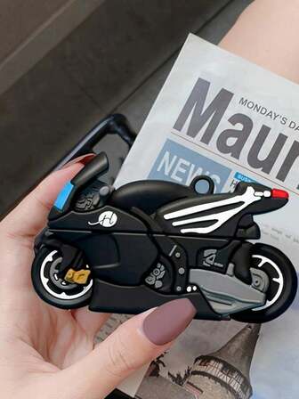 1 pieza Estuche para auriculares Apple de 4ta generación, Estuche protector de carga inalámbrica, Cubierta a prueba de polvo, Regalo de cumpleaños, Regalo del Día de San Valentín, Sorpresa para novio/novia, Regalo de Navidad