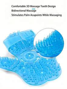 Herramienta de masaje con forma de palma y nueve cuentas con bolas rodantes, guantes masajeadores de mano para mujeres, guante de masaje corporal con bolas rodantes, adecuado para masaje de mano, cuello, espalda, hombros, glúteos y cara, alivio del dolor muscular, para uso en casa, gimnasio, spa y viajes, accesorio de gimnasio, equipo de entrenamiento