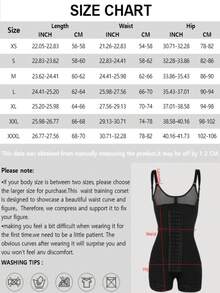 一件装女士全身塑身衣，哥伦比亚塑身衣，四排钩扣式全身塑形，具有收腹提臀功能，适合日常穿着或正式场合。 - 黑色 - 查看 7