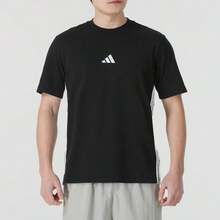 Adidas [Men's Sports Suit] M 3S SJ T Crew Neck T-Shirt, Casual And Comfortable Short-Sleeve Top + M 3S CHELSEA Woven Running And Outdoor Training Shorts