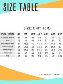 Tween Girls' Numeric Print Short Sleeve T-Shirt And Pants Casual Outfit - White - View 7