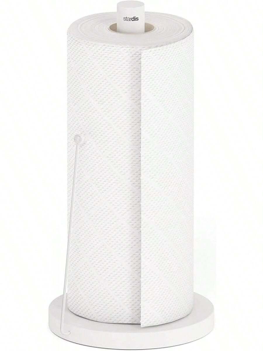 Kitchen Paper Towel Holder - White - View 1