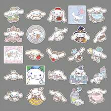 50PCS Cute Cinnamoroll Anime Cartoon Sanrio Stickers Fun Decals Gifts DIY Diary Suitcase Scrapbook Phone Laptop Kawaii Cute Sticker Gift - Multicolor - View 6