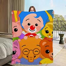 P-Plim Cute Blanket Comfortable Skin Friendly Soft Sofa Living Room Bed Bedroom Blanket Suitable For Travel And Gifts - Z5 - View 4
