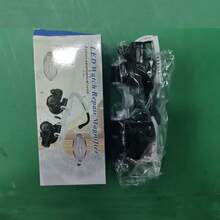 2pcs LED Lighted Headband Magnifier - 2 Detachable Lenses (8X-15X-23X) - For Reading, Jewelry Making And Precision Work