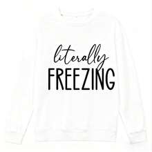 [Autumn/Winter] Merry Christmas! Christmas Tree Letter Print Women's Casual Crew Neck Sweatshirt, Suitable For Autumn And Winter, Women's Christmas Attire, Women's Winter Clothing, Women's New Year's Outfits. - 白色 - 查看 3