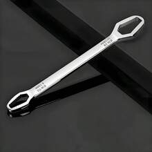 Adjustable Universal Wrench Set - Self-Tightening Multi-Use Tool With Torx Bits & Quick-Release Mechanism - Perfect For Glasses, Electronics, And Household Repairs - Silver - View 7