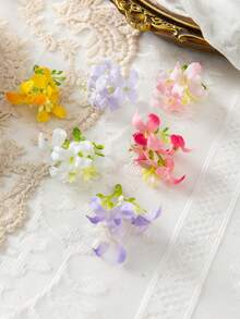 20/2500pcs Artificial Thousand Miles Fragrant Flower Heads, Artificial Plants, Home, Restaurant, Living Room, Outdoor Garden Decor, Flower Arrangement Art, Photography Props, Spring, Vase, Flower Wall, Wreath, Bridal Bouquet, Wedding Decor, DIY Wreath Materials, Birthday Party Decor, Home Decor Accessories, Valentine's Day, New Year Gift, Lohri Decor, Valentine's Day Gift - Color Mixing - View 7