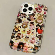 New Cartoon Cute Monchhichis Phone S25 S24 S23 S22 S21 S20 Note10 FE Ultra Plus 5G Back Cover.Accessories. - QN-289QN42501A1 - View 2