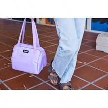 - Bolsa de almuerzo congelable Hampton, , construida con tecnología EcoFreeze, plegable, reutilizable, cierre con cremallera, bolsillo frontal y correas de hombro, perfecta(Arco del desierto) - Multicolor - Ver 7