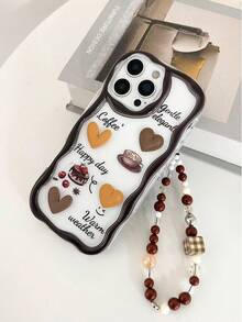 Ốp lưng điện thoại in hình hoạt hình viền lượn sóng, tương thích với iPhone 17/17 Pro Max/16/16 Pro/16 Pro Max/15/15 Pro Max, 13/14/14 Pro Max, Galaxy A50/A12/A32/A52/A72/A51/A21S/A13/A14/S22 Ultra/S23, Redmi 11/12 Pro/12/12X/Note 11/9A/9C/Poco X3 NFC/Redmi 10/9/12C/Note 11 Pro - Nhiều màu - Xem 3
