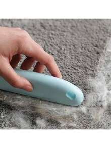 1 Peça Escova Removedora de Pelos de Animais de Estimação Eficaz para Gatos e Cachorros - Raspa Suavemente a Lã e Limpa o Pelo para uma Casa Arrumada e Organizada