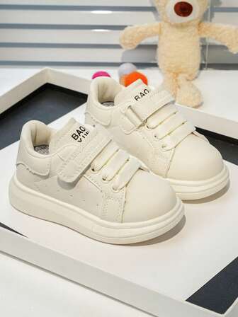 1 Pair Unisex Kids' Fashion Soft Sole Sneakers, Suitable For Spring/Autumn, All Season Children Casual Shoes, Recommended For Back To School