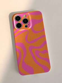 Leopard Star Phone Case Pale Pink Cheetah Print Tough Phone Case Compatible With IPhone 17 Pro Max 16e 15 Pro Max 14 Plus 14 Pro 13 12 11 - Multicolor - View 3