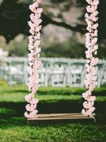 1支/3支装丝绸樱花藤蔓仿真花假樱花植物情人节新娘花束秋季装饰婚礼花瓶家居餐厅卧室装饰，节日生日派对配件，户外花园装饰 - 淺粉色 - 查看 6