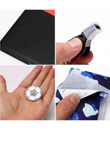 1 Set Soccer Referee Supplies, Referee Equipment Including Red/Yellow Cards, Whistle, Armband, Referee Tools - Multicolor - View 6