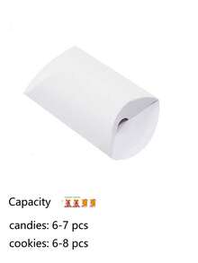 50pcs Pillow Shape Gift Boxes Set With Strings, Cookie Boxes, Wedding Candy Boxes, Small Business Supplies, Packaging Boxes, Wedding Decorations, Weddings, Gift Boxes, Wedding Supplies, Wedding Favors, Gift Boxes, Wedding Reception Decorations, Holiday & Party Supplies, Gift Wrapping - White - View 7