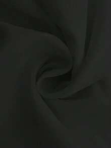 1pc Women's Casual Sleeveless Ruffle Hem Blouse, Elegant French Minimalist Pure White Tube Top Cropped Camisole, Fitted Vacation & Commute Lightweight Camisole Tie Front Tank Top, Y2K Sexy Babydoll Accentuates Curves Outerwear, Spring/Summer/Autumn - Black - View 7