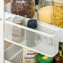 HOMCOM Rolling Cart With Drawers, 3-Tier Kitchen Shelf With Wheels For Kitchen And Office, White Steel, 51.5 X 32 X 75.6 Cm - White - View 8