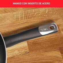T-fal 14 cm Hard Titanium Plus con antiadherente y termo señ, C3823883(Cazo) - Multicolor - Ver 4