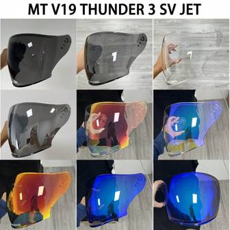 Helmet Visor For MT V19 THUNDER 3 SV JET Helmet Visor Helmet Face Shield Helmet Accessories Replacement For MT V19