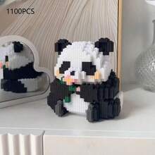 12000 chiếc Hoa Gấu Trúc Gấu Trúc Khổng Lồ Động Vật Dễ Thương Tự Làm Đồ Chơi Xếp Hình Trang Trí 3D Đồ Chơi Xếp Hình Hoa Gấu Trúc Khối Xây Dựng Quà Tặng Sinh Nhật Cho Các Bữa Tiệc Và Quà Tặng - người mẫu - Xem 13