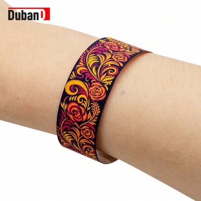 300/200/100pcs/Set Waterproof Paper Glow Wristbands, Colorful Bands With Cross Embroidery Pattern, Blue/Red/Purple Entry Ticket Wristbands, Suitable For Sports Events, Parties, Concerts, Music Festivals, Clubs, Holidays