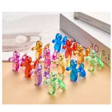 30pcs Mini Crystal Dog Balloons, DIY Handmade Decorations, Mother's Day Gift For Boyfriend/Girlfriend, Creative Art Sculpture, Cute Decor Ornament For Home Entrance, TV Cabinet, Living Room, Owl Resin Craft, Bar/Cafe Counter, Micro Landscape, Office Desk - Multicolor - View 6